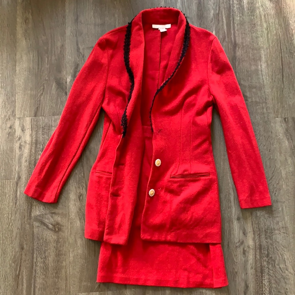 The Limited Vintage blazer & skirt set